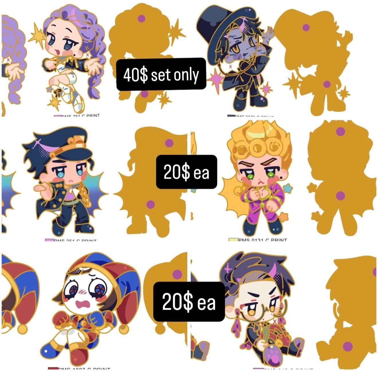PO : choco chibis GOLD