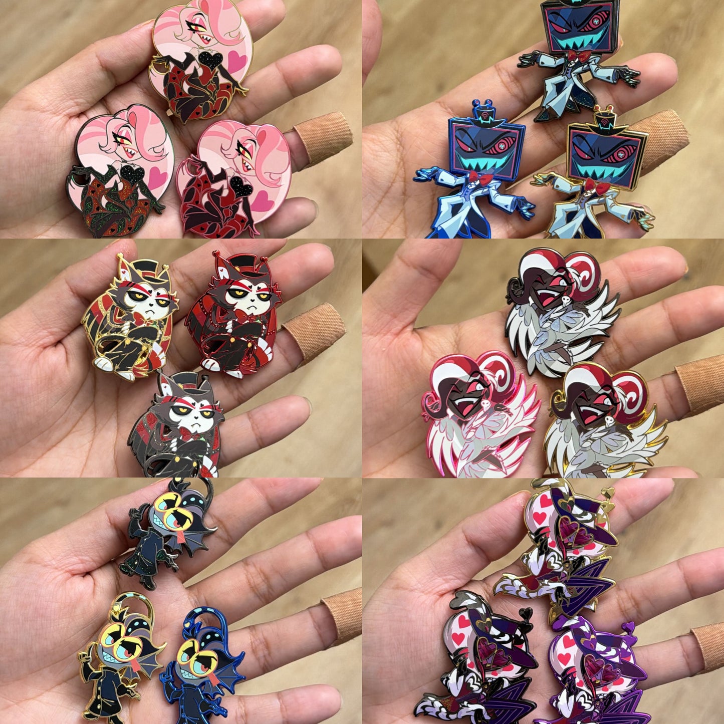 IN HAND : hazbin chibis wave 2